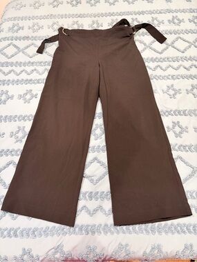 Motherhood Maternity Black Wide Leg Pants Size M